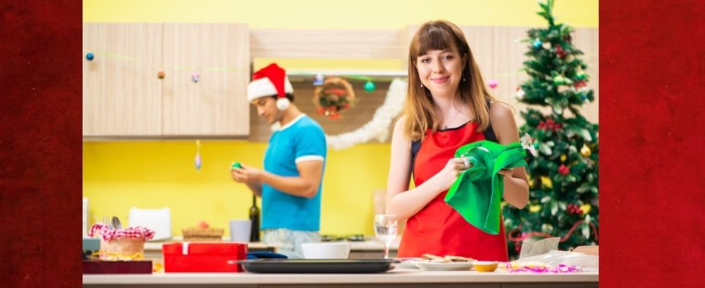 post Christmas clean