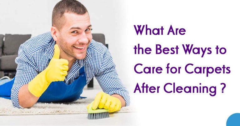 What Are the Best Ways to Care for Carpets After Cleaning?
