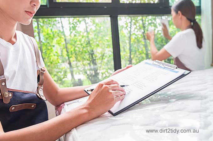 room by room cleaning guide