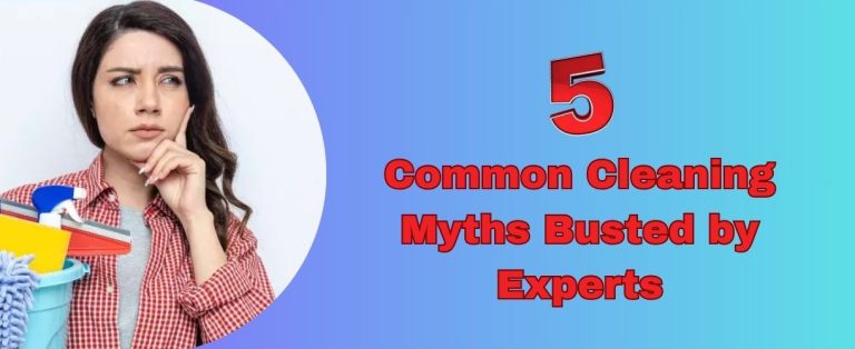 5 Common Cleaning Myths Busted by Experts