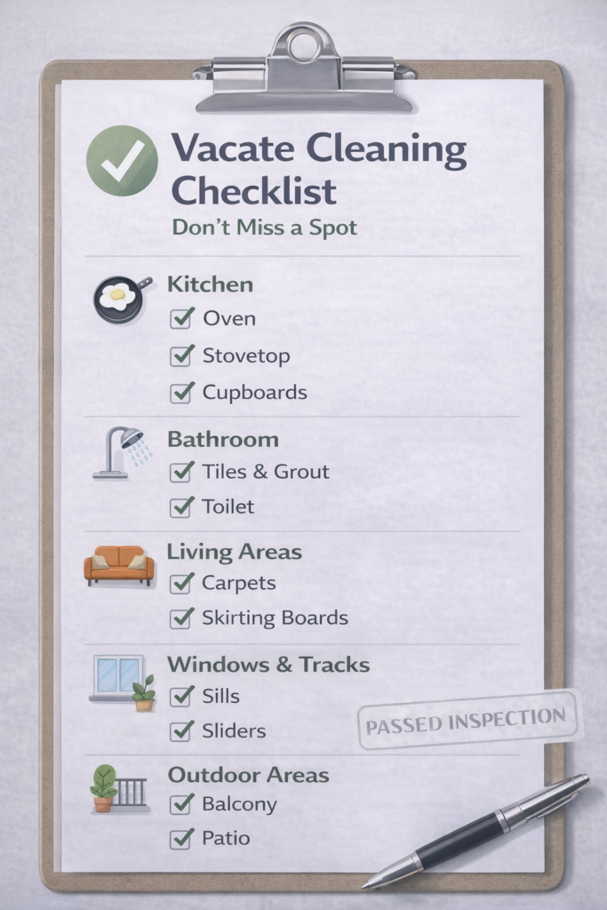 Bond Refund Vacate Cleaning in Gold Coast