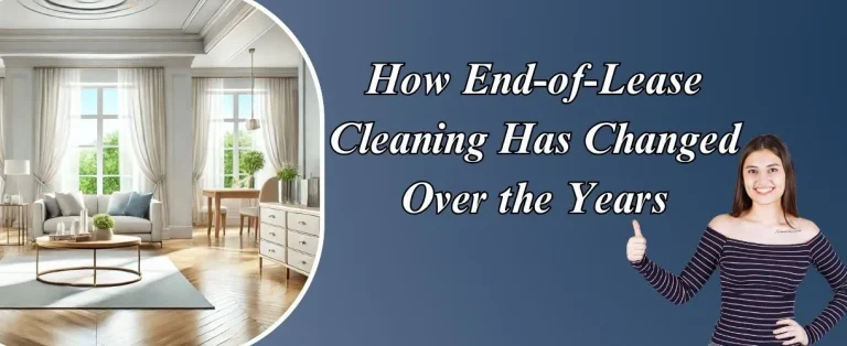 A smiling woman giving a thumbs-up in front of a bright, clean modern living room, symbolizing progress in cleaning standards.