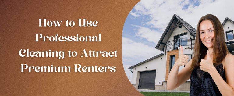 How to Use Professional Cleaning to Attract Premium Renters