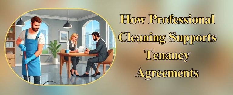 How Professional Cleaning Supports Tenancy Agreements
