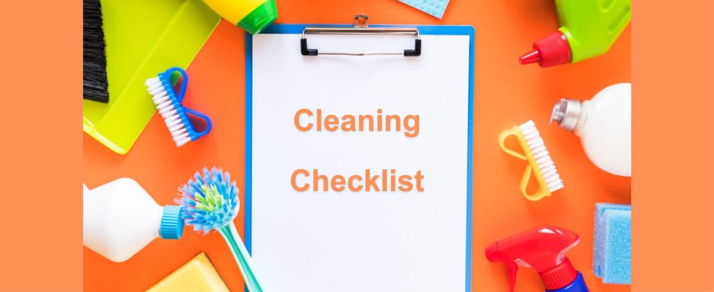 Last Minute Cleaning Before Moving Out
