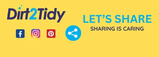 Dirt2Tidy Social Media Share