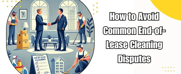 Two men shaking hands after successful end-of-lease cleaning, avoiding disputes.