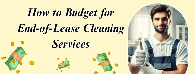 A cleaner giving a thumbs up with money symbols, representing budgeting for cleaning services.