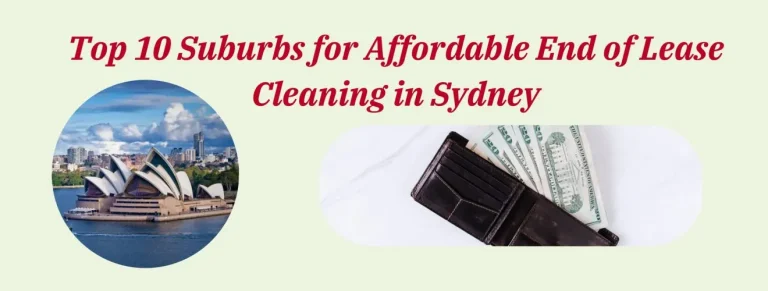 Sydney Opera House with cash representing affordable end-of-lease cleaning.