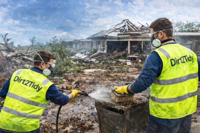 Cyclone recovery cleaning services