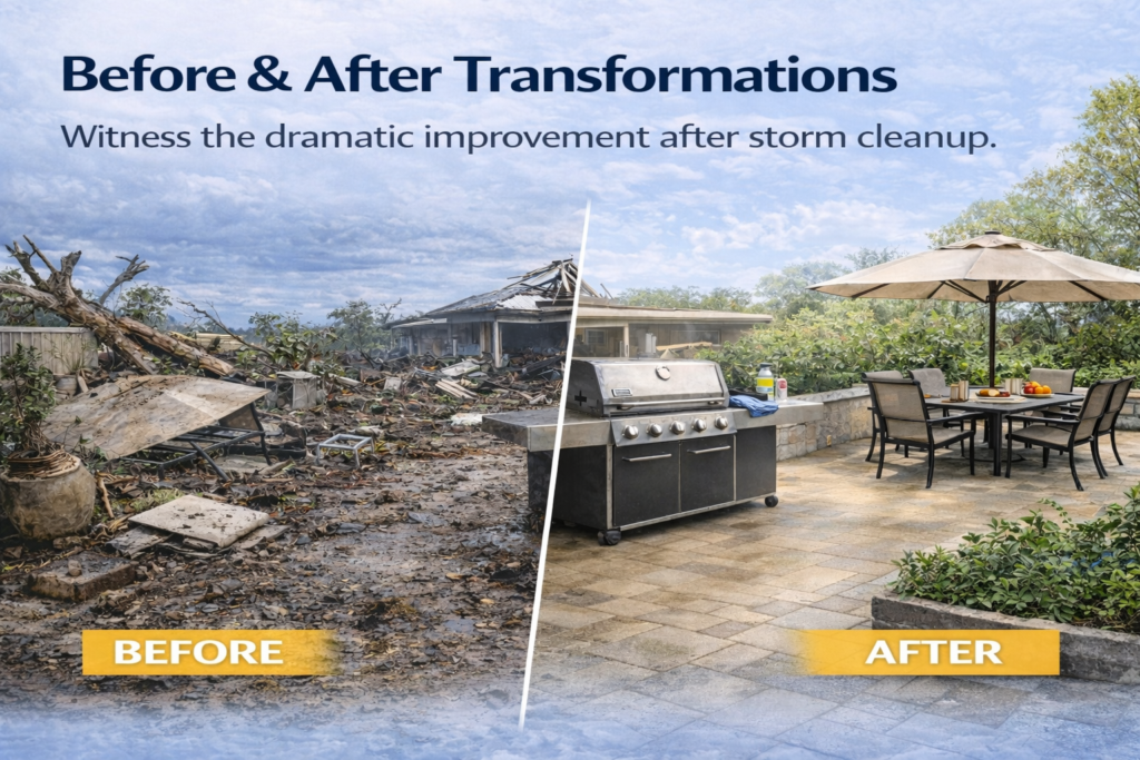 Cyclone recovery cleaning services