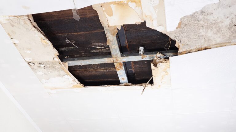 Ceiling inspection end of lease