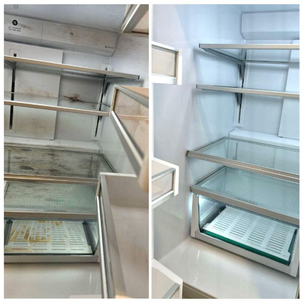 end of lease fridge cleaning