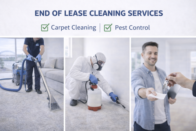 Part of end of lease cleaning