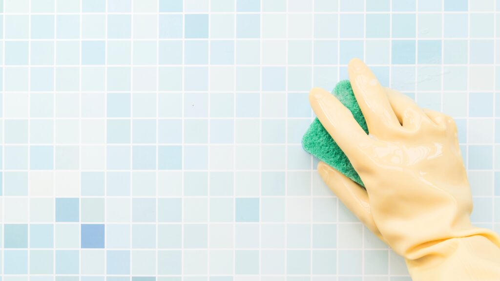 Can we use acid to clean tiles? 2 clean tiles