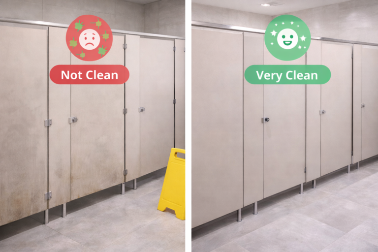 Public Restrooms Are Dirtier