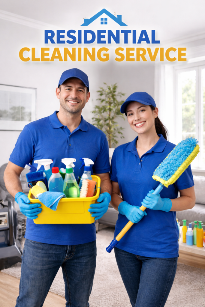 What is a residential cleaning service? 2 Residential Cleaning Service
