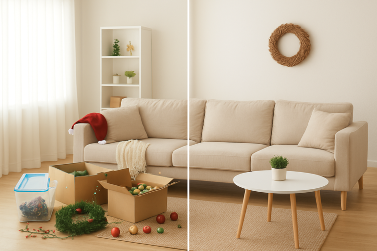 After Christmas Cleaning