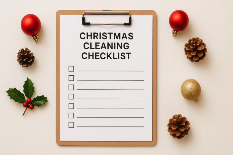 Ultimate christmas cleaning checklist