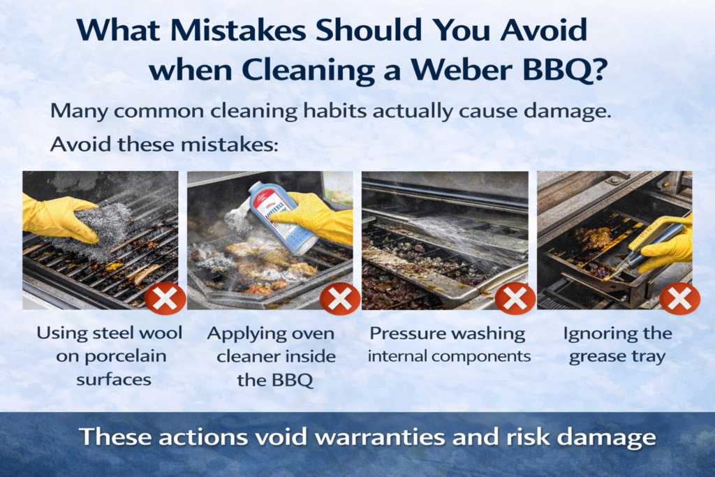 Weber BBQ Cleaning