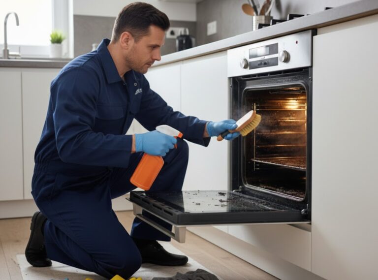 Domestic Cleaning with Oven Cleaning