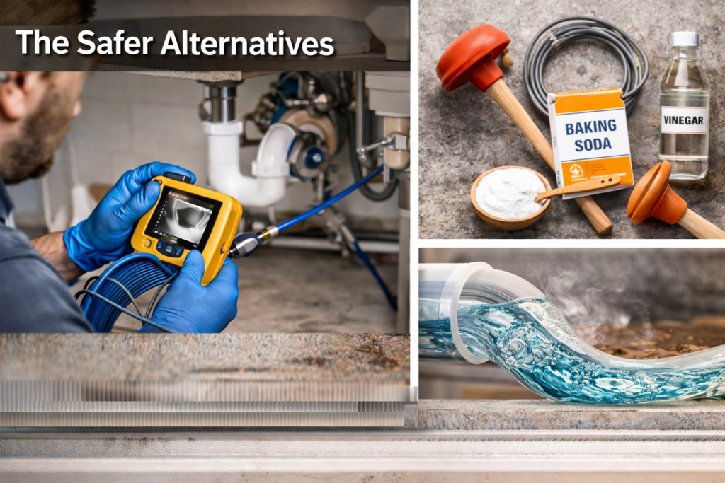 Why DIY Drain Cleaners Might Be Ruining Your Pipes 1 DIY drain cleaners