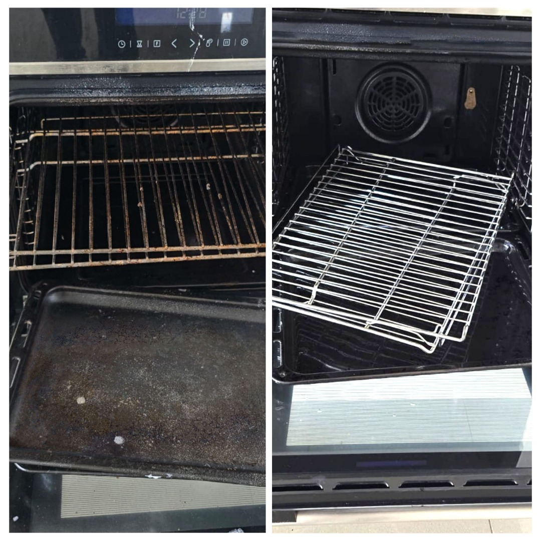 Oven cleaning difference