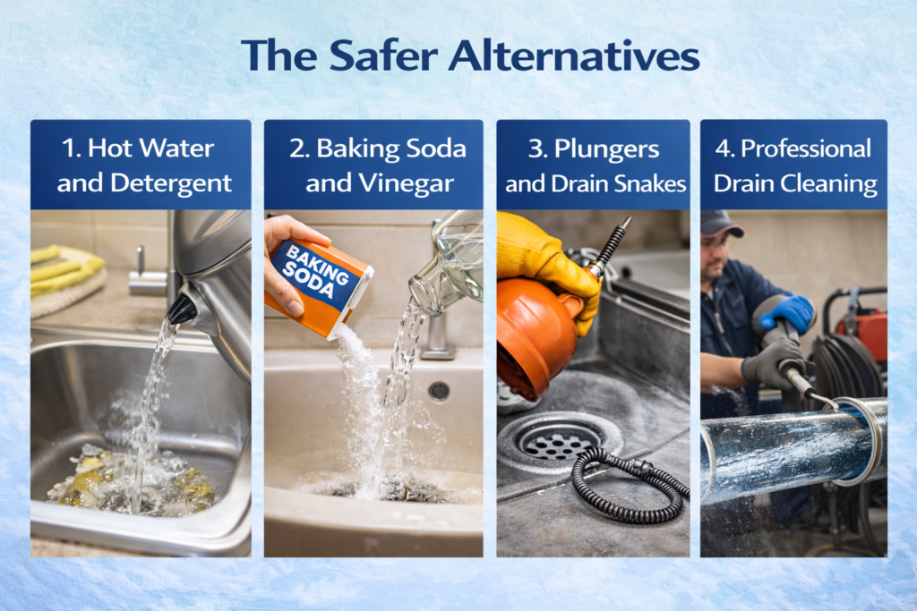 Why DIY Drain Cleaners Might Be Ruining Your Pipes 1 DIY Drain Cleaners