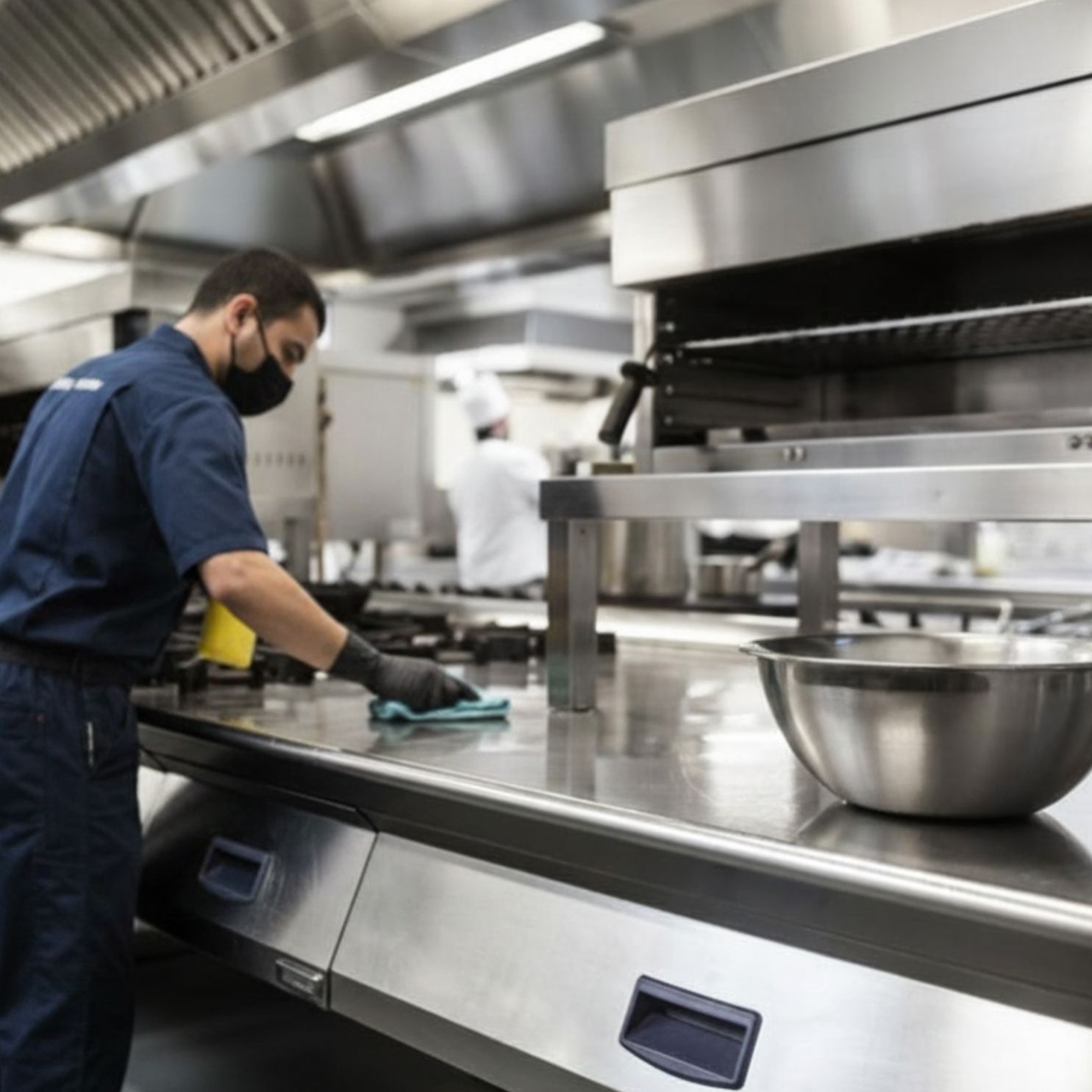 food prep areas