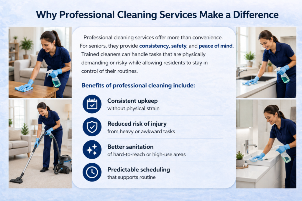 Why Home Comfort in Your Senior Years Isn’t About Doing All the Cleaning Yourself 1 Home Comfort in Your Senior